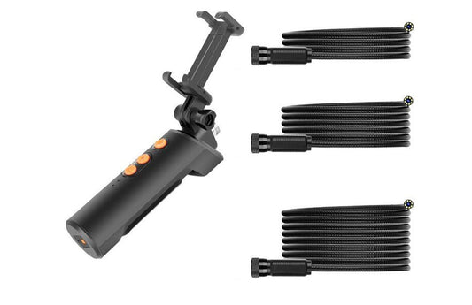 HKM-785299 Dual Camera Pipeline Endoscope with IP68 Waterproof Rating and Adjustable LED Lighting