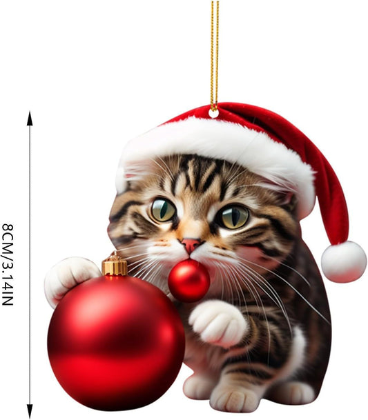HKM-786515 Creative Cartoon Cat Car Pendant Home Decoration Gift