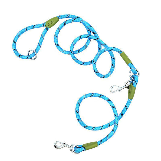 HKM-787347 Reflective Nylon Dog Leash for Outdoor Walks - Available in Multiple Colors