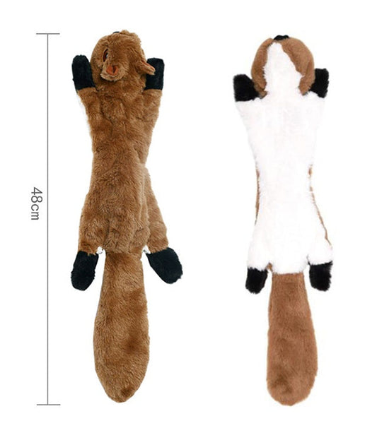 HKM-797779 Plush Dog Toy with Built-in Sound Generators for Interactive Play