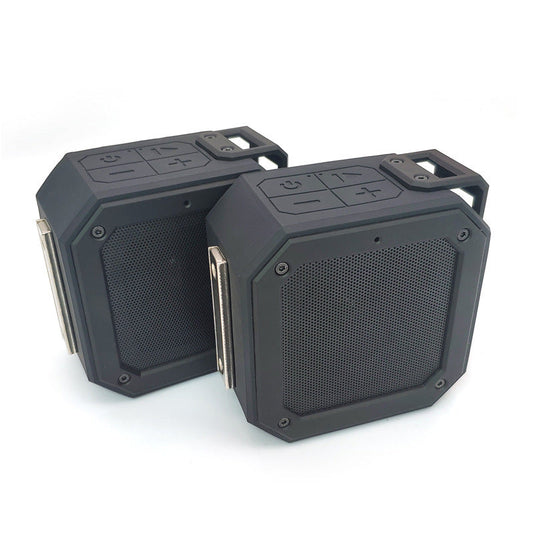 HKM-818259 Outdoor Portable TWS Bluetooth Speaker with Radio Function, Dustproof, 15W Output, 12 Hours Playtime, USB Powered