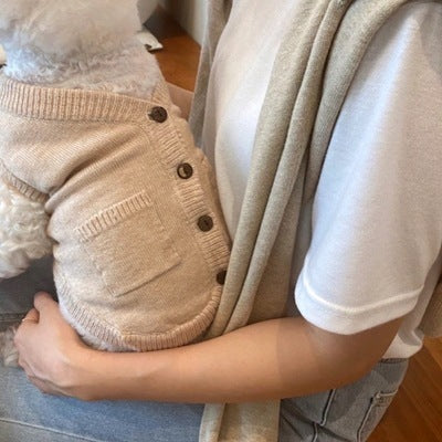 HKM-823187 Knitted Sweater for Pets in Multiple Colors and Patterns - Autumn and Winter Collection