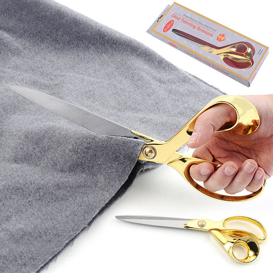 HKM-826579 Strong Stainless Steel 8 Inch Tailor Scissors for Cutting Fabric and More