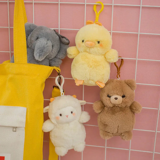 HKM-831187 Custom Soft Plush Little Yellow Duck Stuffed Animal, Adorable Baby Toy for All Ages, 11CM-30CM