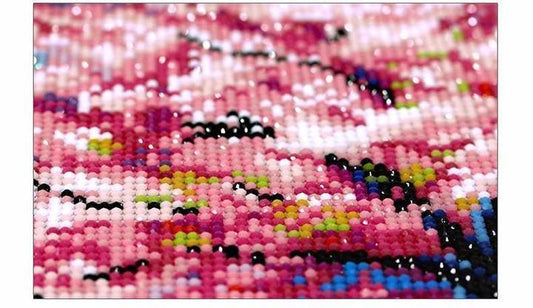 HKM-831507 5D Colorful Diamond Painting - Bunte SolRos Design