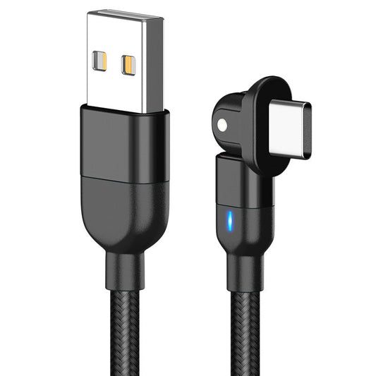 HKM-850003 Three-in-One Magnetic Type-C Charging Data Cable for Fast Charging and Data Transmission