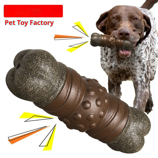 HKM-852371 Sounding Bone Dog Toothbrush Molar Rod Toy