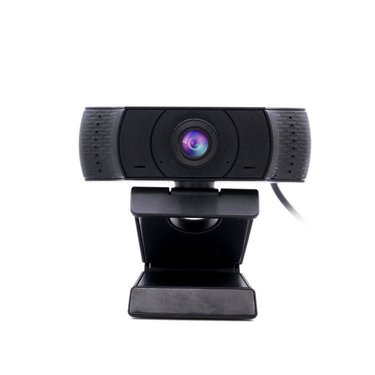 HKM-855571 High-Definition USB Computer Camera with Privacy Cover, 1080P Resolution, 2MP CMOS Sensor