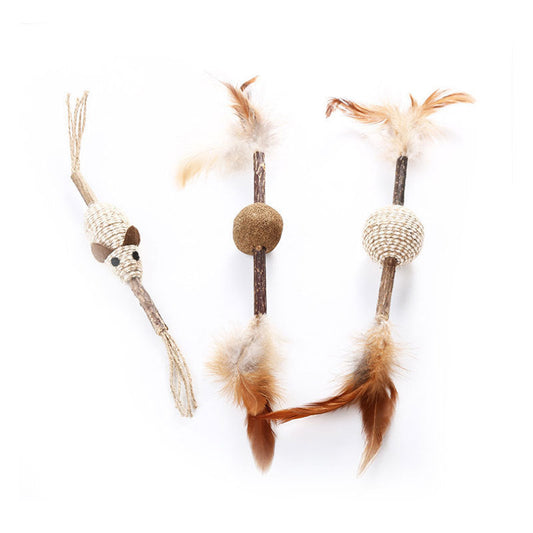 HKM-858131 New product wood teng stick catnip