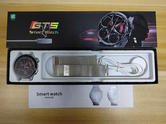 HKM-861331 Smart Watch with Bluetooth Calling, Music Control, Heart Rate Monitor, Blood Pressure, Blood Oxygen, and Weather Features