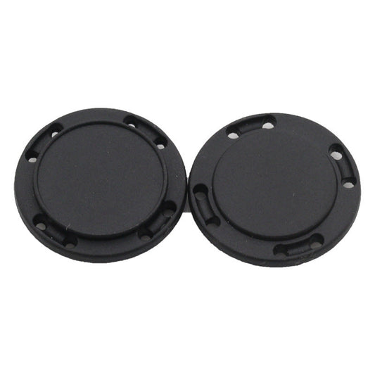 HKM-870867 Hand-Sewn Magnetic Button Clasp for Clothing and Footwear - Black & White, 34L/40L Sizes Available