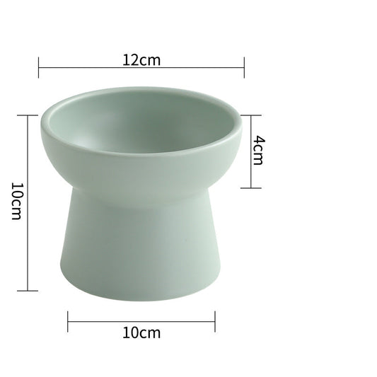 HKM-871059 Ceramic Cat Bowl - Nordic Style Ice Cream Goblet in Various Colors
