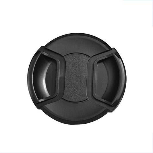 HKM-871379 Lens Cap with Threaded Design and Anti-Lost Cord for Canon Lenses (49mm to 82mm)