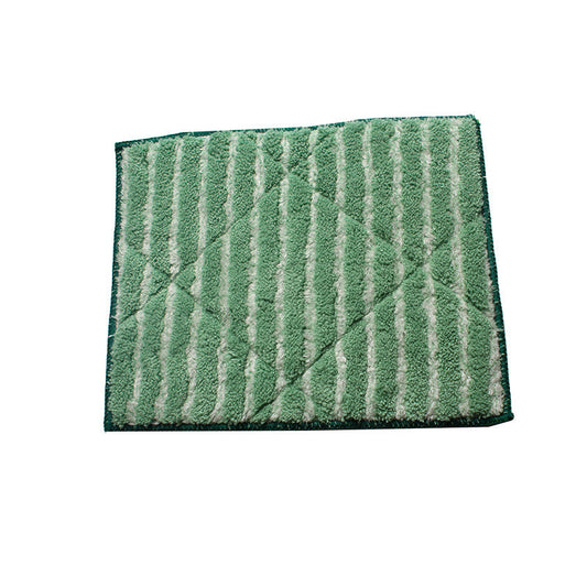HKM-874899 Superfine Fiber Glass Cleaning Cloth - Absorbent, Check Pattern, Green, 50x40cm & 20x25cm