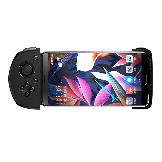HKM-877651 Wireless Bluetooth Game Controller for Mobile Devices, Model G6, Compatible with iOS, One-Hand Stretch Handle, 240mAh Battery