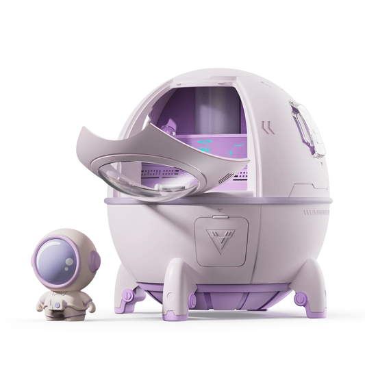 KTX-881427 Ultrasonic Aromatherapy Humidifier with 1.3L Tank, 7 Colour LED Lights, and Touchscreen Control