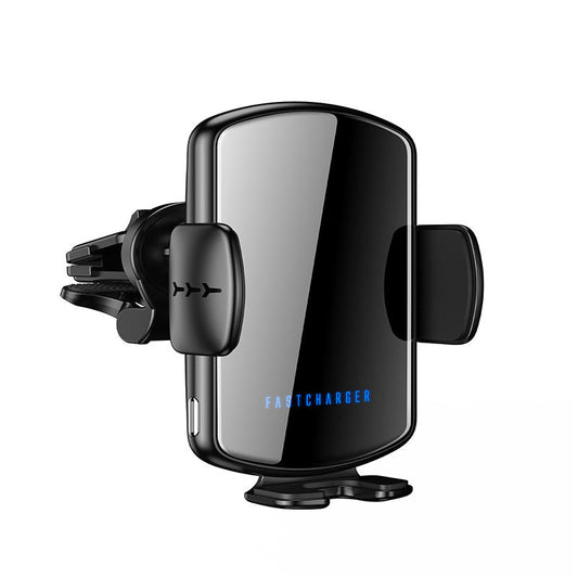 HKM-887059 Wireless Car Charger with Type-C Interface - Cool Black, Starry Gray Model LDY07, 9V Output, 2000mA Charging Current