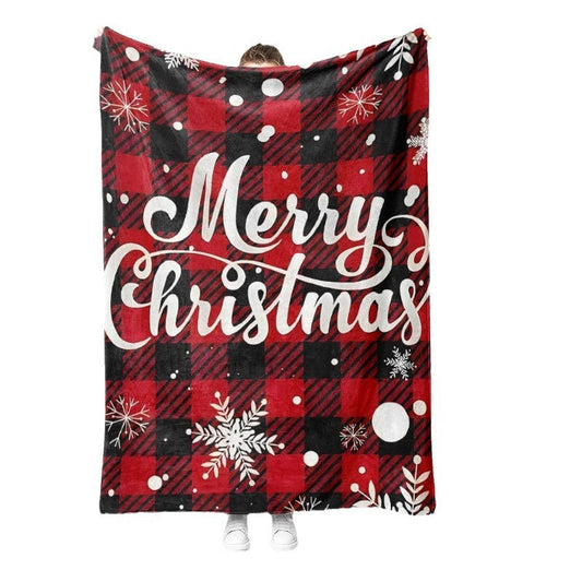 HKM-894739 Modern Printed Soft Polyester Fiber Flannel Blanket, 75 x 100cm