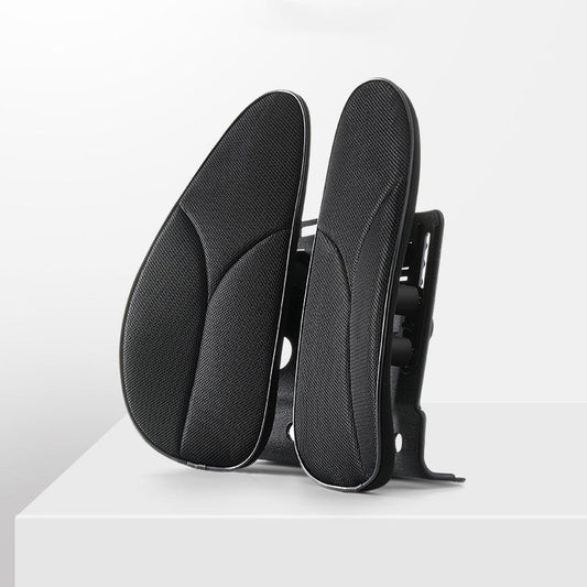 HKM-897171 Ergonomic Waist Cushion with Memory Foam Filling and Polyester Cover, 40x40x14cm