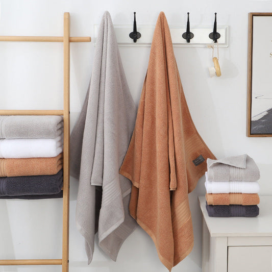 HKM-898771 Pure Cotton 500g Bath Towel - Soft, Absorbent Large Towel in Various Colors for Hotel and Salon Use