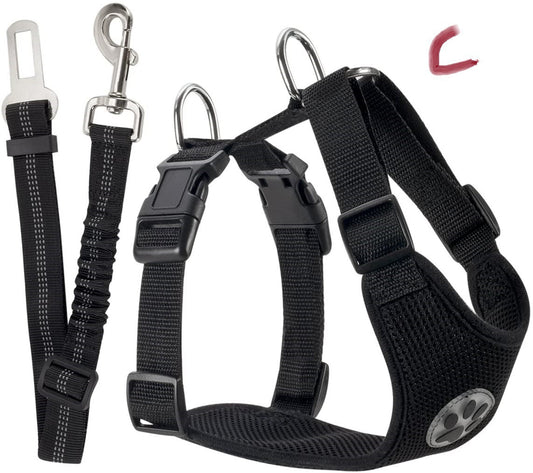 HKM-901843 Reflective and Breathable Nylon Dog Rope - Available in Multiple Colors and Sizes