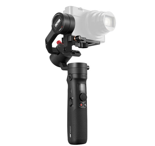 HKM-907603 Handheld Anti-Shake Stabilizer for Cameras and Smartphones, 310° Tilt, 324° Roll, 360° Pan, 1100mAh Battery