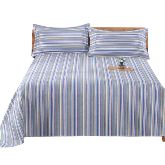 HKM-908563 Combed Cotton Extra-Thick Striped Bed Linen Sets for 1.5m and 1.8m Beds in Multiple Colors