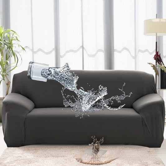 HKM-922707 Solid Color Elastic Waterproof Sofa Cover in Various Sizes and Colors