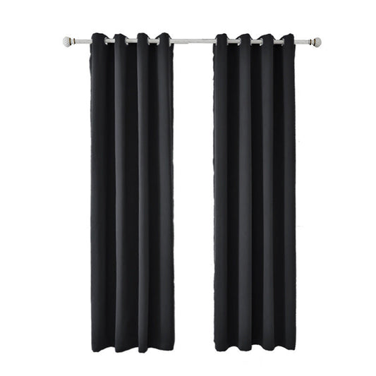 HKM-924755 Modern Glow-in-the-Dark High Precision Shading Curtain - 71%-90% Sunshade, Stone Finished Fabric