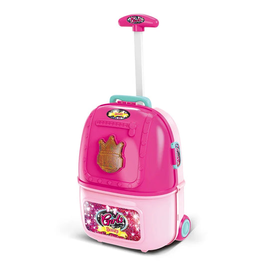 HKM-932947 Kids Princess Light-Up Sound Dressing Table Play Set for Ages 4-9 Years