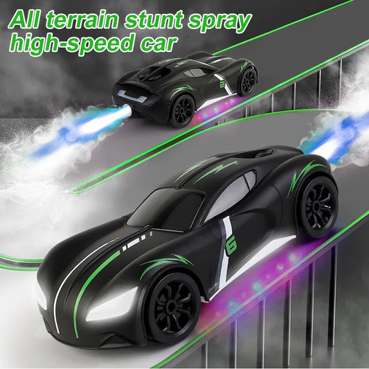HKM-938707 High-Speed 2.4G Remote Control Drift Racing Car with Music and Lights for Kids