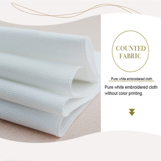 HKM-941011 Forest Path Car Cross Stitch Kit - Eco Cotton, 14ct (30x38cm) & 11ct (39x48cm) Options Available