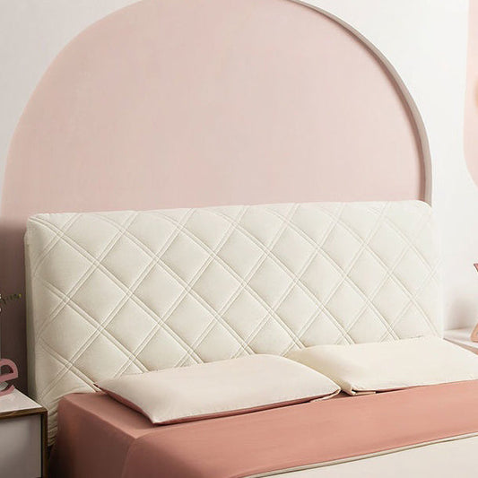HKM-949395 Universal Soft Bed Head Cover for Wooden Bed with Thick Backrest - Various Colors & Sizes Available
