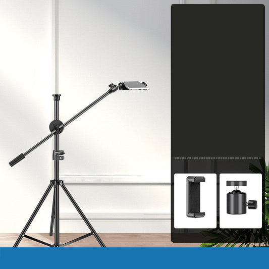 HKM-951443 Top-Down Photo Fill Light Lamp Support Frame with USB Power Supply and Adjustable Overhead Stand