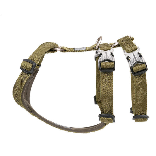 HKM-960467 Dog Lead with Vest Type Chest Strap - Durable Nylon, Comfortable Fit, Multiple Colors Available