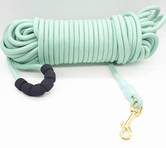 HKM-969171 Lightweight Nylon Pet Traction Rope - Available in Pink and Green, Multiple Lengths