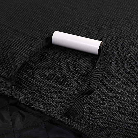 HKM-969363 Single Seat Black Oxford Cloth Car Pet Pad
