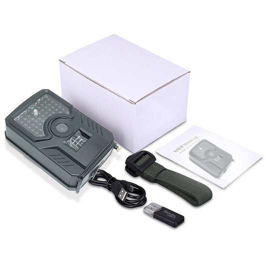 HKM-969683 3MP Outdoor Infrared Camera with 12MP Resolution, 1080P Video, and 15M PIR Detection