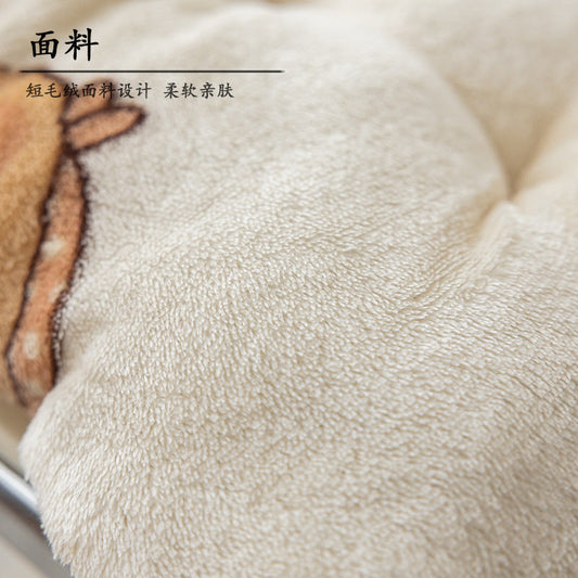 HKM-972691 Cute Animal Plush Seat Cushion for Classroom and Office Use