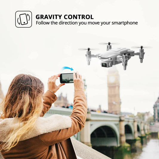 HKM-973139 1080P HD Mini Drone for Kids with Camera, Remote Control, and Multiple Flight Modes