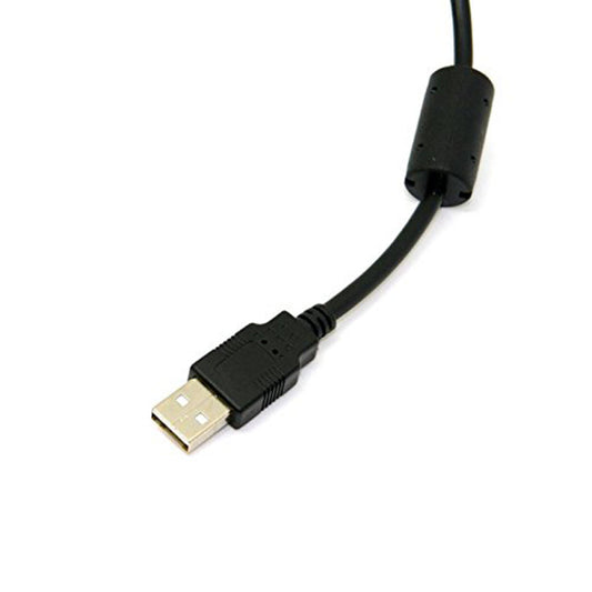 HKM-978579 Mini USB Male to USB 2.0 Male Data Cable - Thick Black Elbow Design