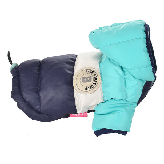 HKM-984979 Waterproof Cotton-Padded Pet Jacket in Multiple Colors and Sizes