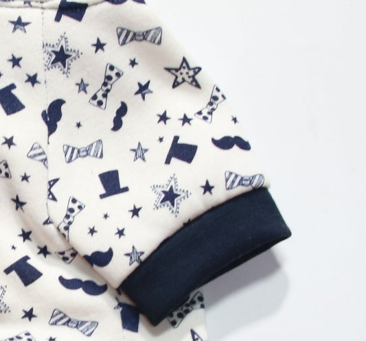 HKM-989011 Casual Spring/Summer Dog Clothes for Pugs and French Bulldogs - XS to L Sizes Available