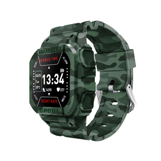 HKM-992403 I3plus Smart Bracelet with Bluetooth Connectivity, Heart Rate & Blood Pressure Monitoring, Pedometer, Music Control, and Weather Features