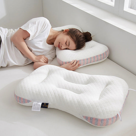 HKM-998931 Pure Cotton Massage Pillow with Polyester Fiber Filling - 48x74cm