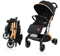 HKM-288147 Lightweight Foldable Baby Stroller with Aluminium Alloy Frame - Ideal for Travel