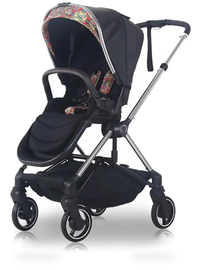 HKM-2367187 Folding Baby Stroller with 6061 Aluminum Frame 360 Wheels UPF 50+ Canopy Two-Way Carriage for Newborn to 3 Years