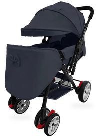 HKM-041811 Lightweight Foldable Baby Stroller with Compact Steel Tube Design for Travel Convenience