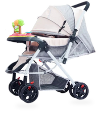 HKM-040659 Convertible Two-Way Musical Baby Stroller with Adjustable Multi-Function Features and Easy Fold Design