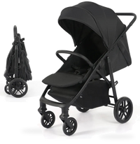 HKM-630483 Luxury Lightweight Baby Stroller with Adjustable Backrest for Ages 0-3 Years